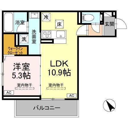 D-Luminare　A（105） 間取り図画像