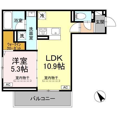 D-Luminare　A（205） 間取り図画像