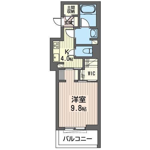 ZENITH 宇都宮（301） 間取り図画像