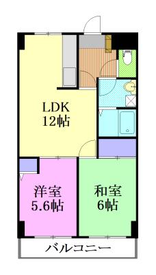 桜町ハイツ（805） 間取り図画像