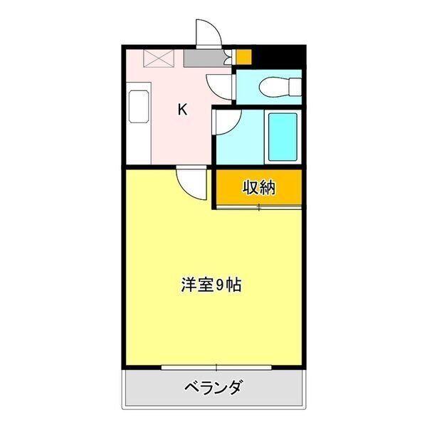 CITY M-56（405） 間取り図画像