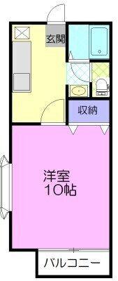 メゾン・ド・ウィステアリア C（201） 間取り図画像