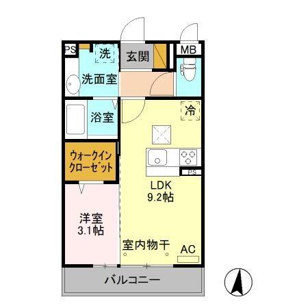 コンフィデンス（101） 間取り図画像