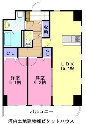 アマルフィーノ（101） 間取り図画像