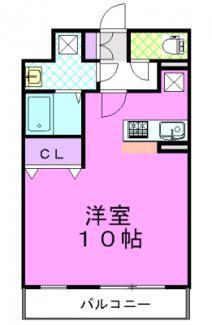 大島マンション 2（207） 間取り図画像