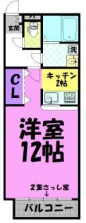 テクノコーポ 11（301） 間取り図画像
