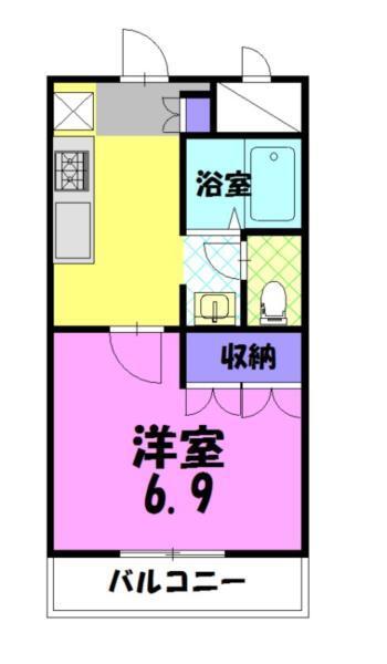 アルテミス（202） 間取り図画像