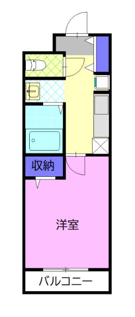 グリーンハイツ高根沢（102） 間取り図画像
