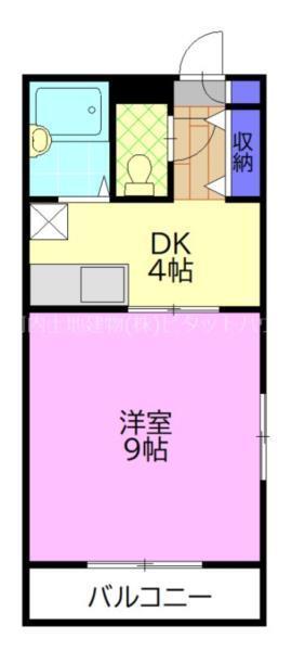 コーポグレース（302） 間取り図画像