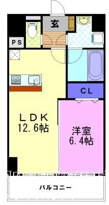 サンモールF.K.D（905） 間取り図画像