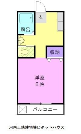 岩崎マンション（210） 間取り図画像