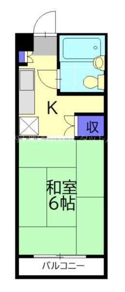 メゾン・ド・カネス（313） 間取り図画像
