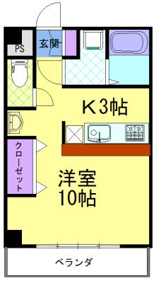 M.GREENHARMONY（207） 間取り図画像