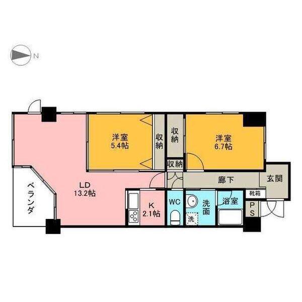 ark’s（304） 間取り図画像