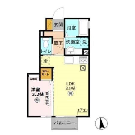 Reve・K（105） 間取り図画像