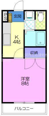 Sophia East（107） 間取り図画像
