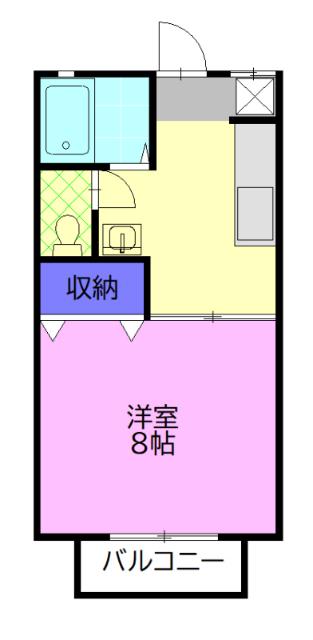 清原台ハイツ（103） 間取り図画像