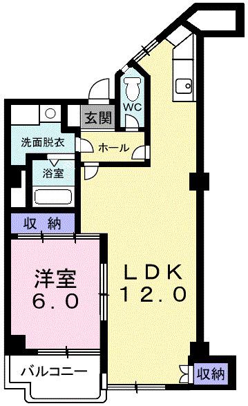 パステルビラ光陽（408） 間取り図画像