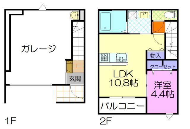 アウトリメッサ（A5） 間取り図画像