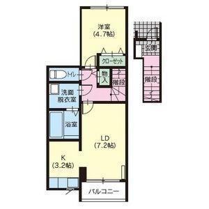 ミヤデュオ（205） 間取り図画像