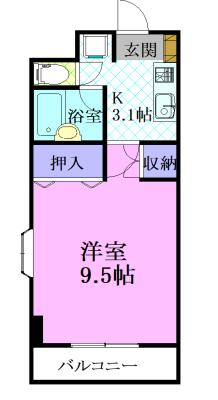 エストシエル（901） 間取り図画像