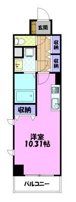 ラミューズ宇都宮（505） 間取り図画像