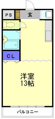 ファミリオNAKAHARA Ⅱ（206） 間取り図画像