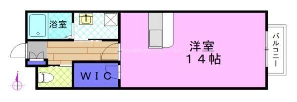 Precious Court 2（201） 間取り図画像