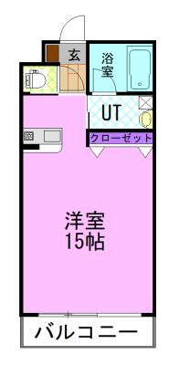 ベルホーク・YOHTO（702） 間取り図画像