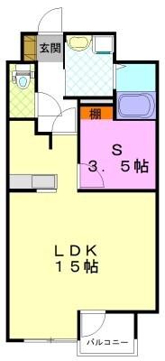 ウィンクラッセ（302） 間取り図画像
