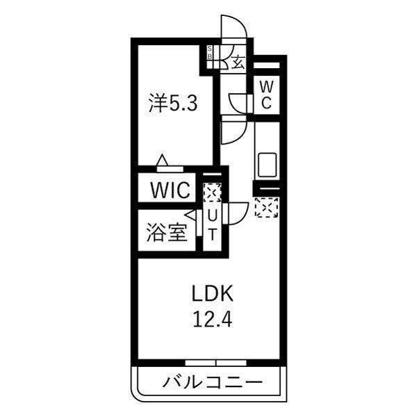 West Residence〜ウエストレジデンス（101） 間取り図画像