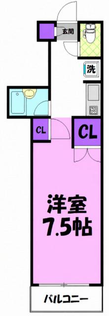 ラマシア御幸町（302） 間取り図画像