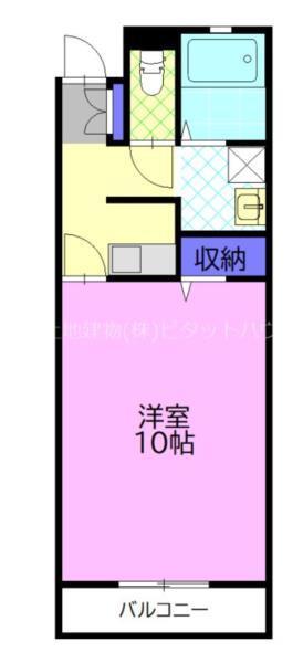 HEIM RUHE（103） 間取り図画像