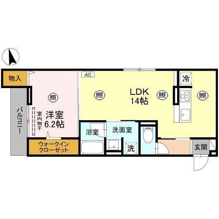 D-Sakura（202） 間取り図画像