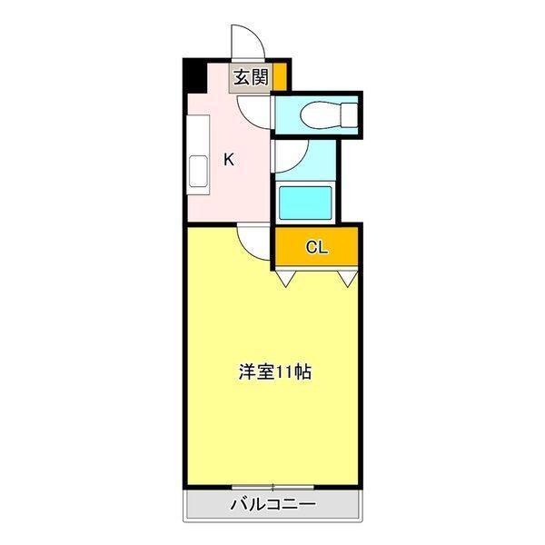 NARABU五番館（204） 間取り図画像