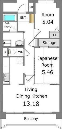 LIBERTY OAK（603） 間取り図画像
