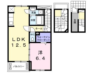 プレインフィールドI MK-II（302） 間取り図画像