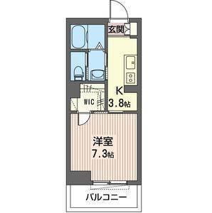 シャーメゾン マム（203） 間取り図画像