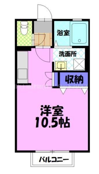 イノセントワールド 弐番館（102） 間取り図画像