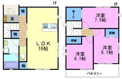  間取り図写真