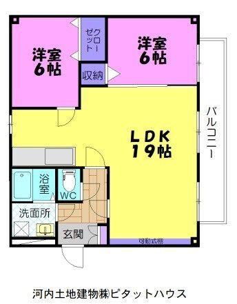 コーポソレイユ（407） 間取り図画像