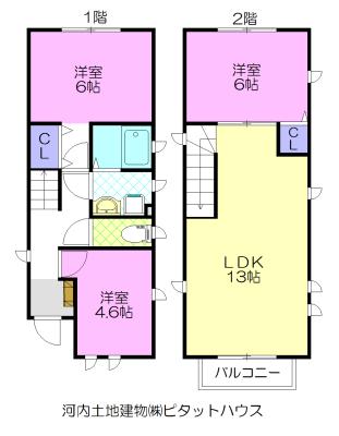  間取り図写真