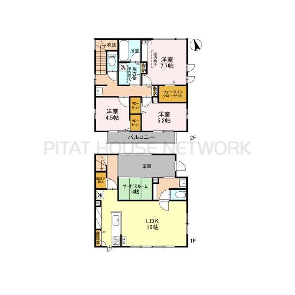 セキュレア西川田町24号棟1