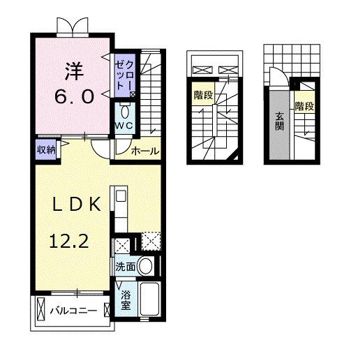 Ｐａｌｅｃｅ　Ｎｏｖａ（303） 間取り図画像