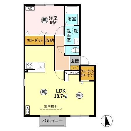 カーサソラーレ　Ｂ