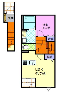  間取り図写真