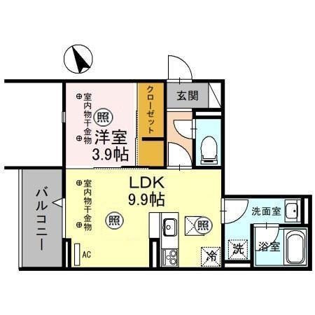  間取り図写真