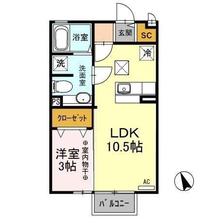 プランドール･Ｊ（103） 間取り図画像