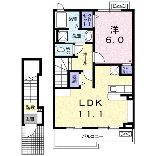 レジデンス　Ｋ＆Ｂ（203） 間取り図画像