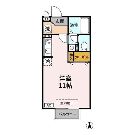 サトスガーデン（203） 間取り図画像